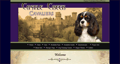 Desktop Screenshot of castlecreekcavaliers.com